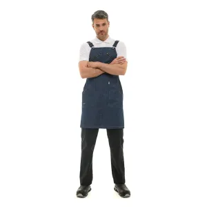 406 Denim Bib Kitchen Apron - LAFONT