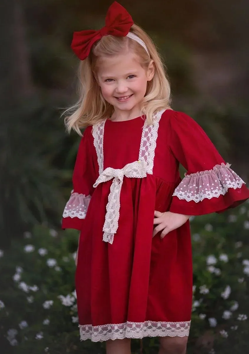 A Time To Treasure Big Girls Holiday Dress