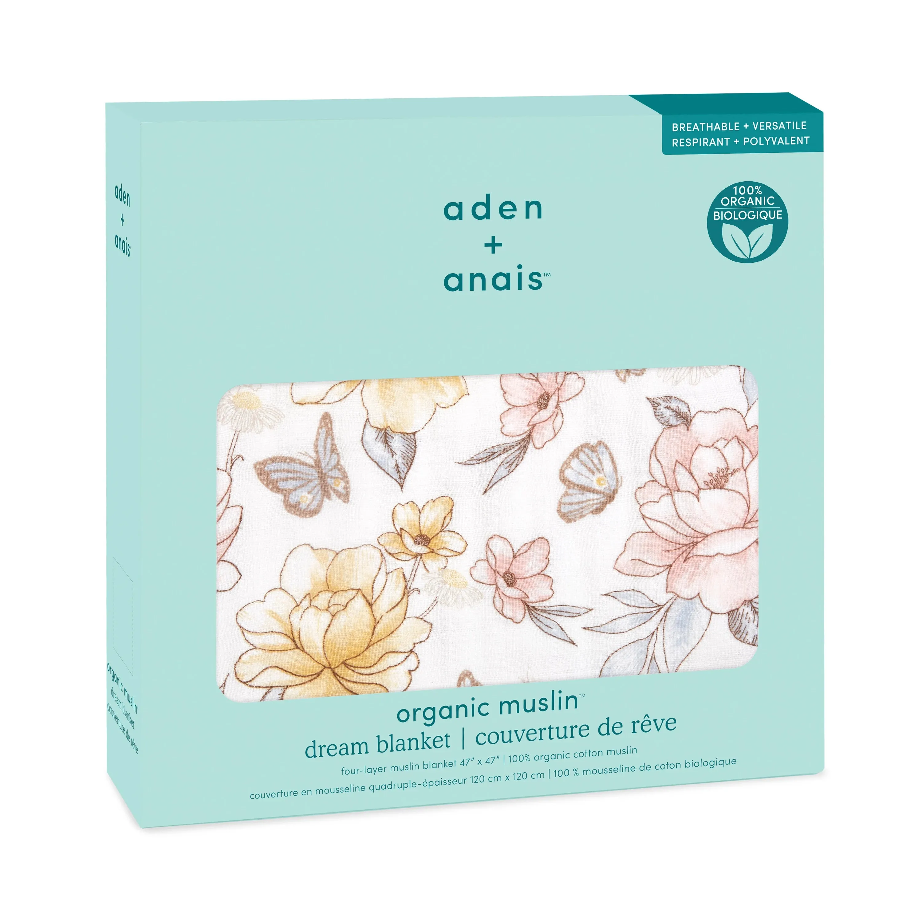 Aden   Anais - Organic Cotton Dream Blanket
