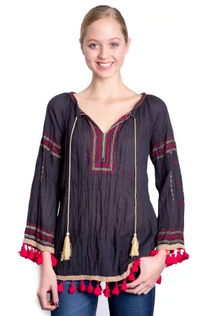 Amberley Top in Ink