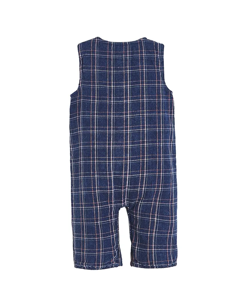 Babycottons Beli Flannel Overalls