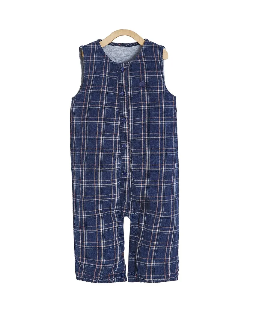 Babycottons Beli Flannel Overalls