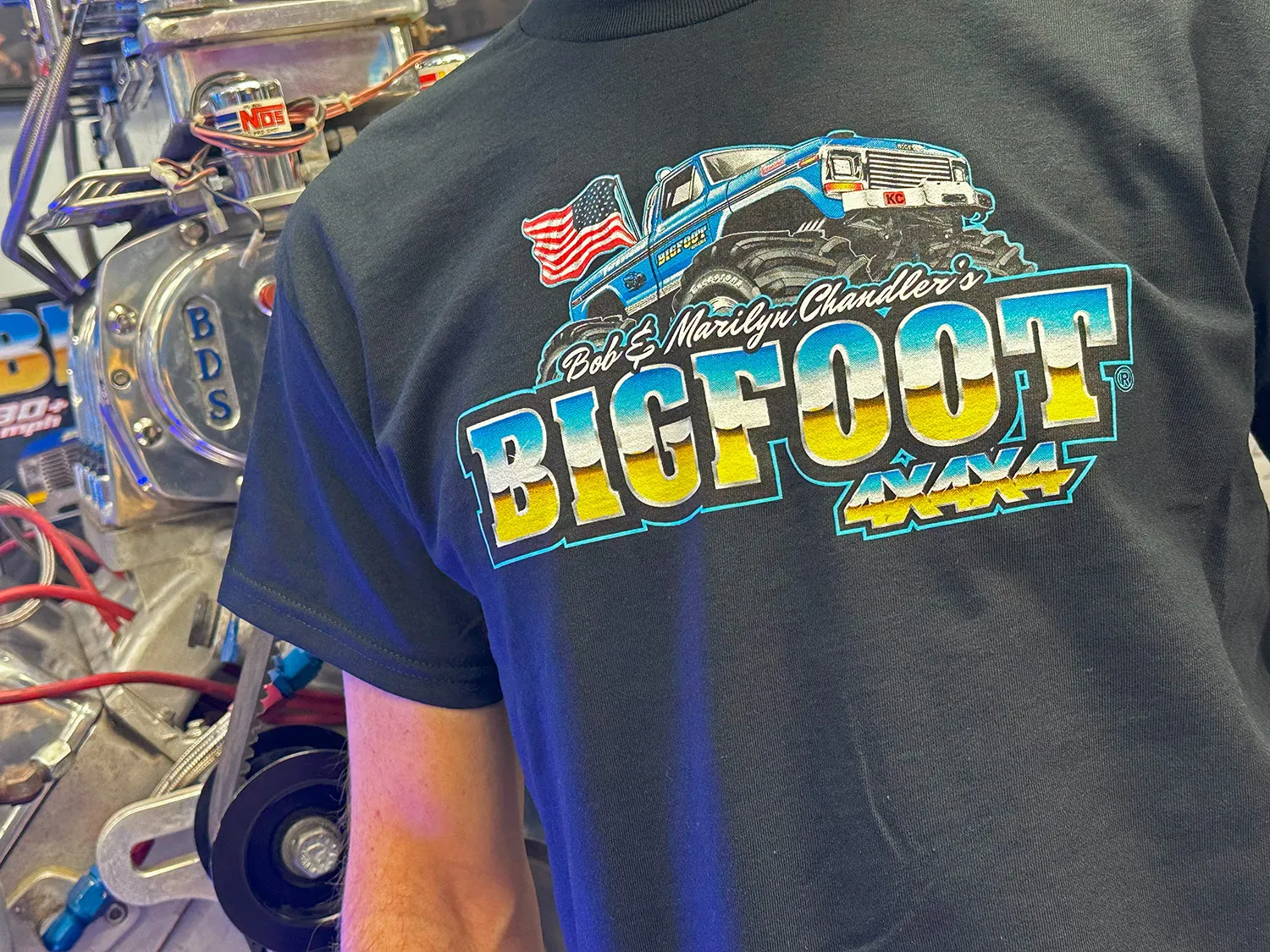 BIGFOOT 1 Black T-Shirt
