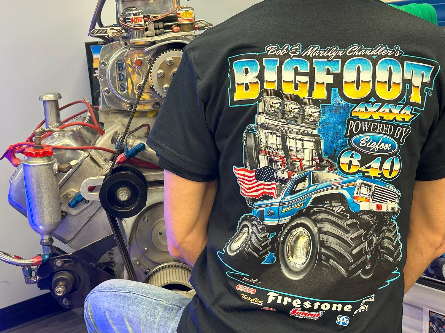 BIGFOOT 1 Black T-Shirt