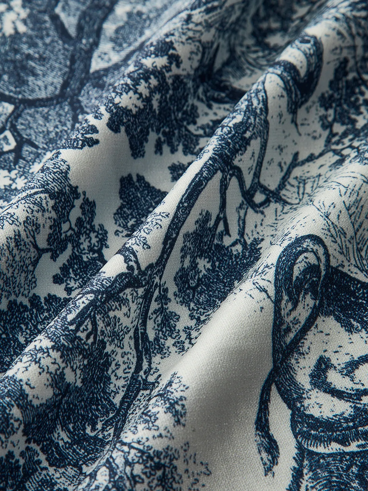 Boheme Printed Elastic Waist Pants