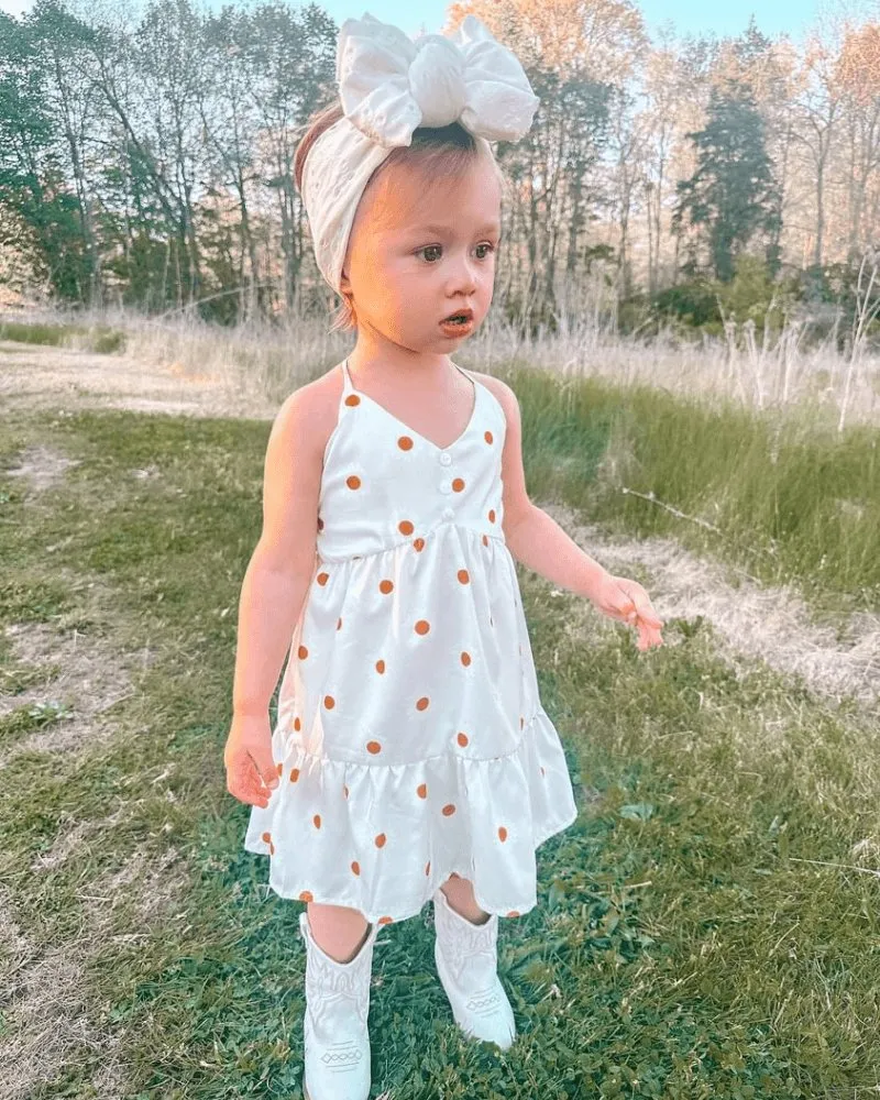Brooklyn Sun Dress - Ivory Daisy