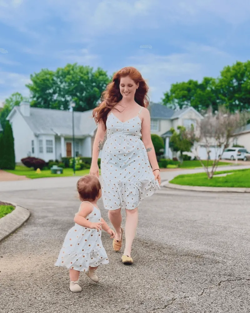 Brooklyn Sun Dress - Ivory Daisy