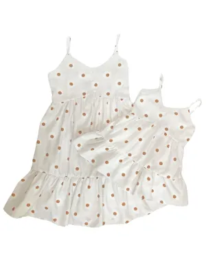 Brooklyn Sun Dress - Ivory Daisy