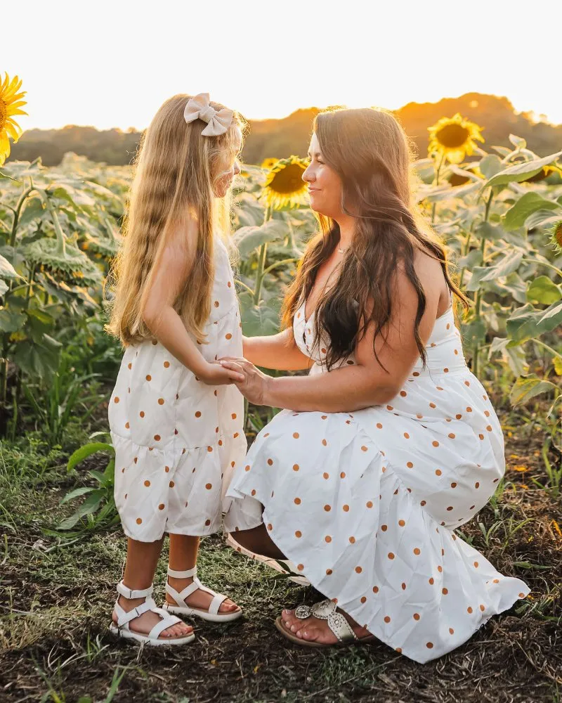 Brooklyn Sun Dress - Ivory Daisy