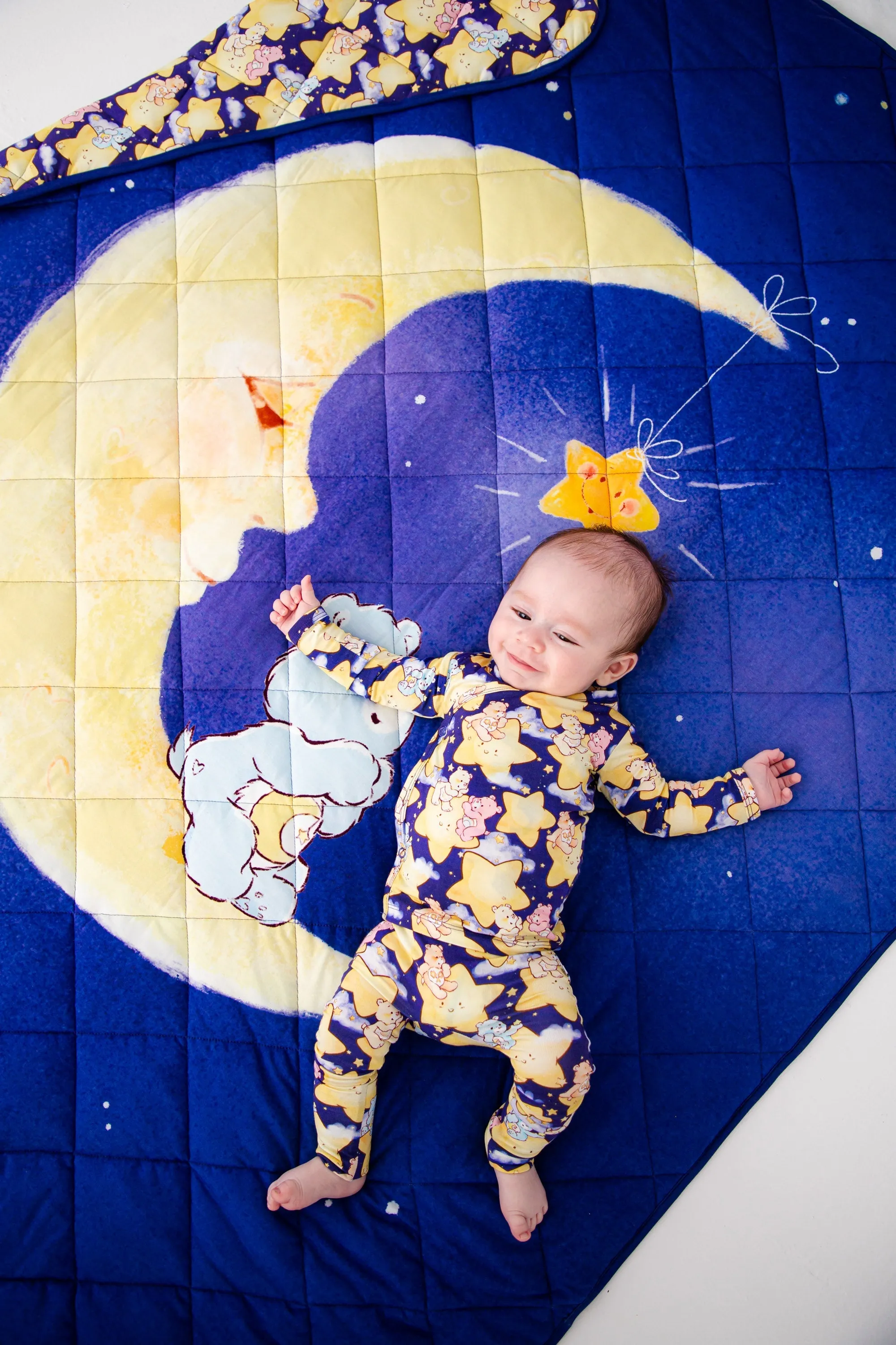 Care Bears Baby™ Blue Stars Toddler Birdie Quilt