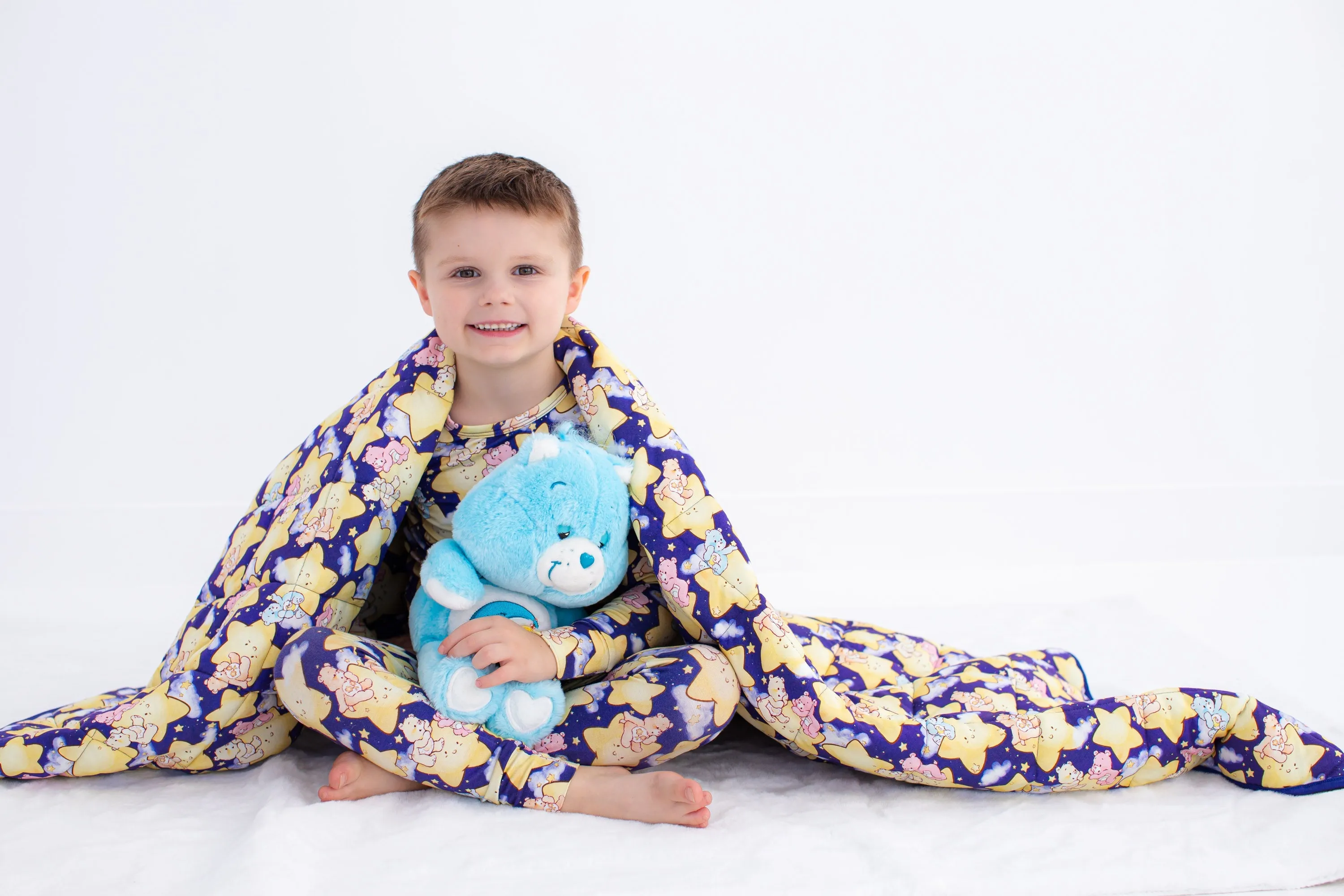 Care Bears Baby™ Blue Stars Toddler Birdie Quilt