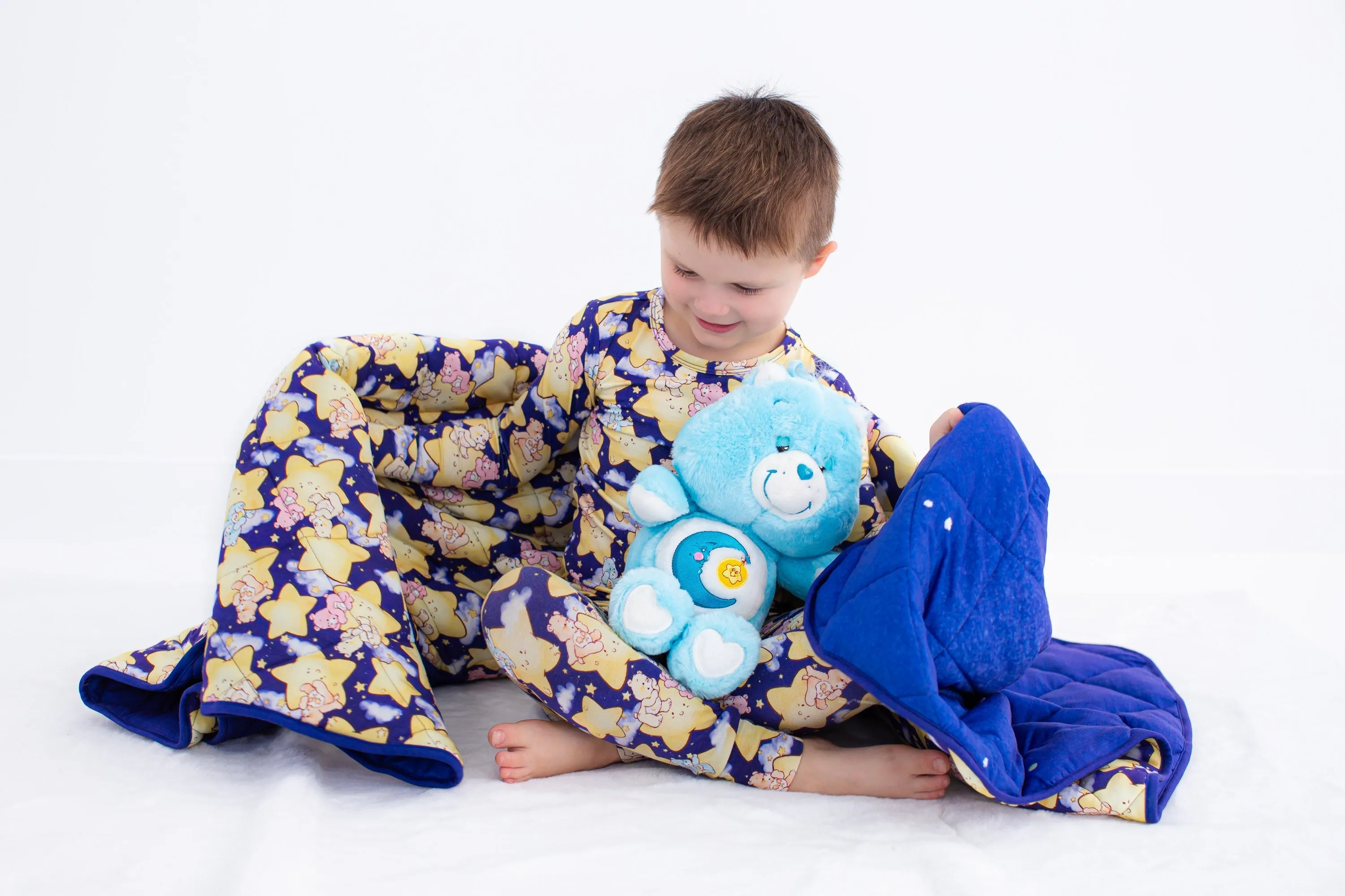 Care Bears Baby™ Blue Stars Toddler Birdie Quilt
