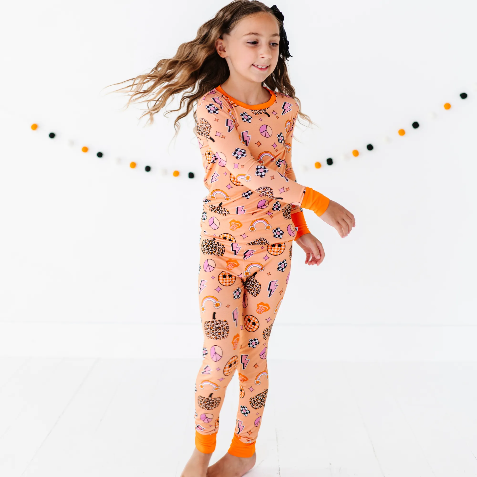 Cheetah Ghouls Kids Pajamas