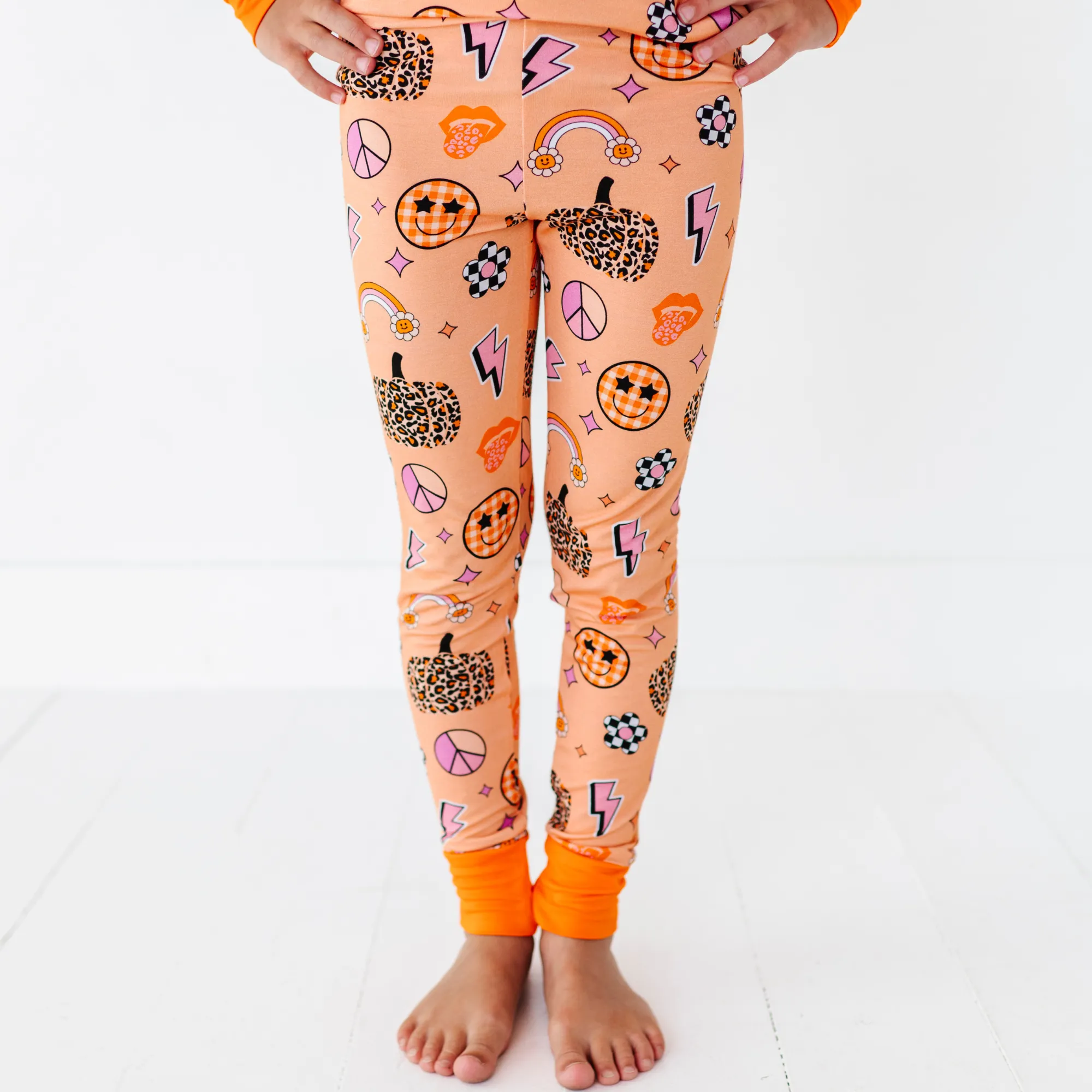 Cheetah Ghouls Kids Pajamas