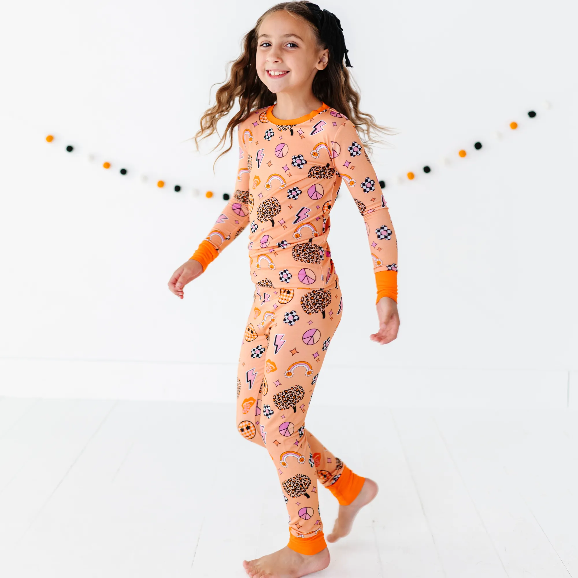Cheetah Ghouls Kids Pajamas