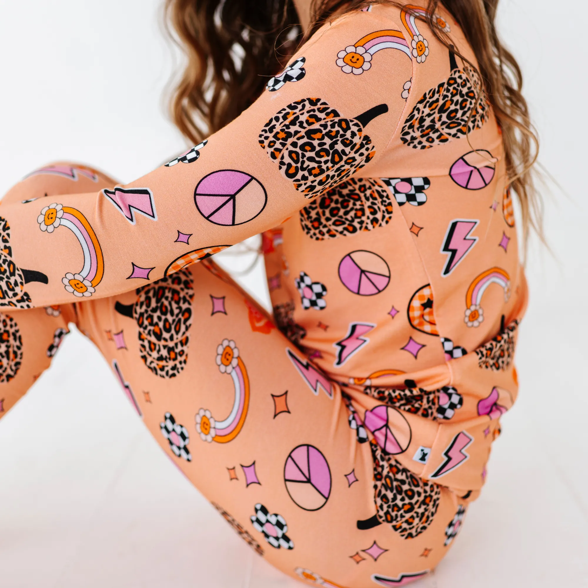 Cheetah Ghouls Kids Pajamas