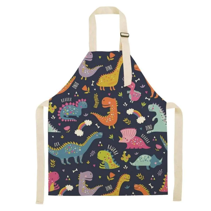 Dinosaur Toddler Apron - Small Late December Pre order