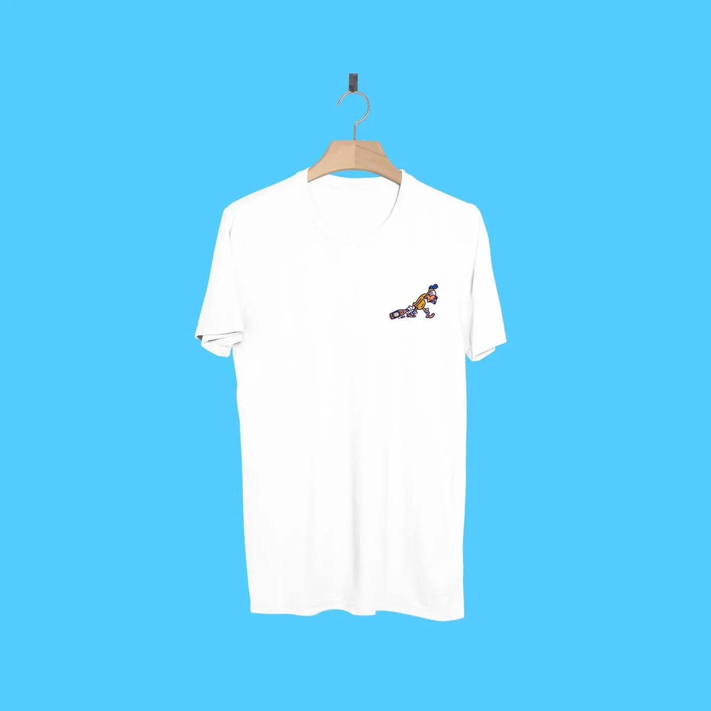 DUCKED front and back prints