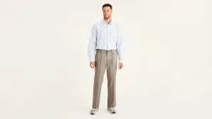 Easy Khakis, Pleated, Classic Fit (Big and Tall)