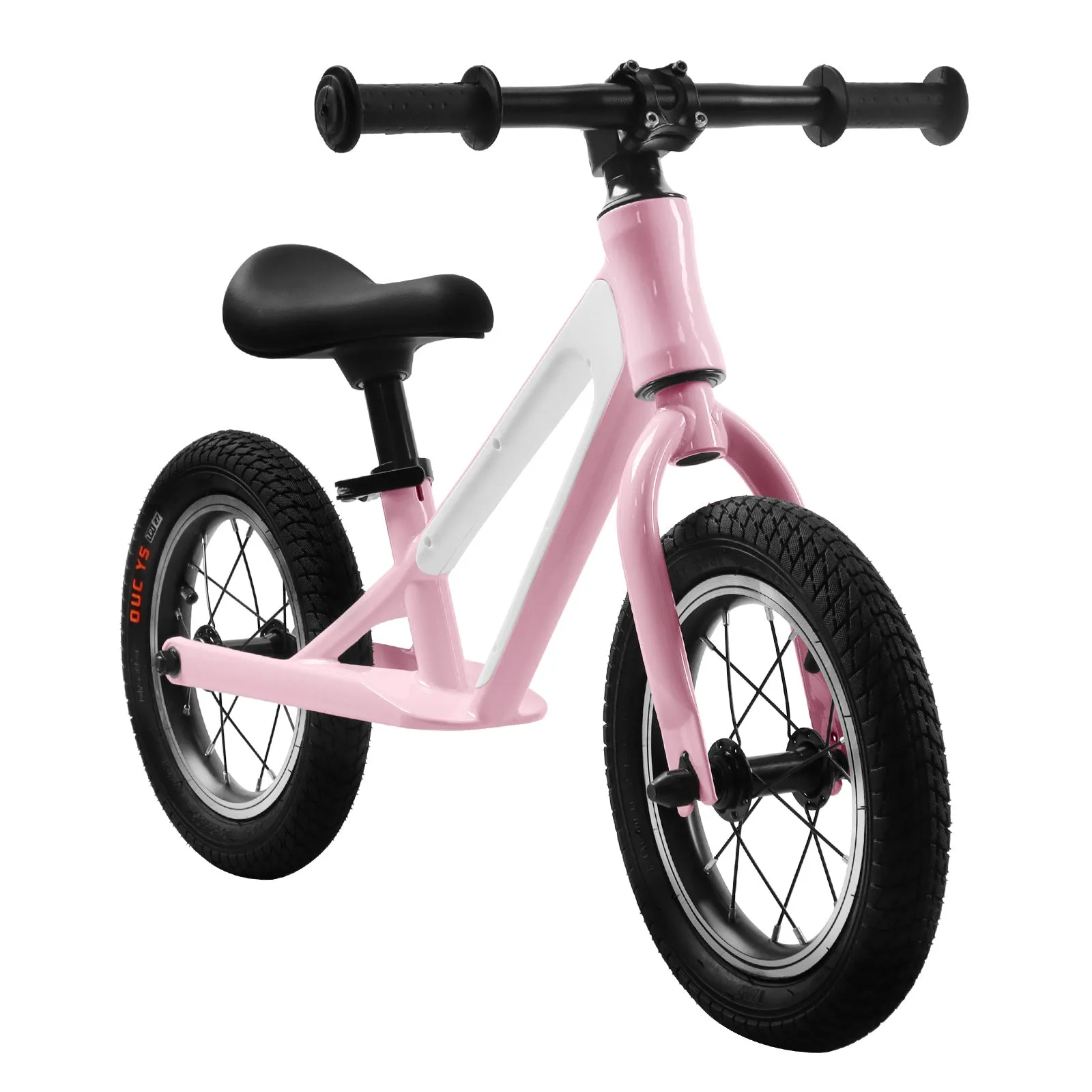 ECARPAT Balance Bike, Magnesium Alloy Frame Toddler Bike,Lightweight Sport Training Bicycle with 12" Rubber Foam Tires,Adjustable Seat for Kids Ages 1-5 Years Old.