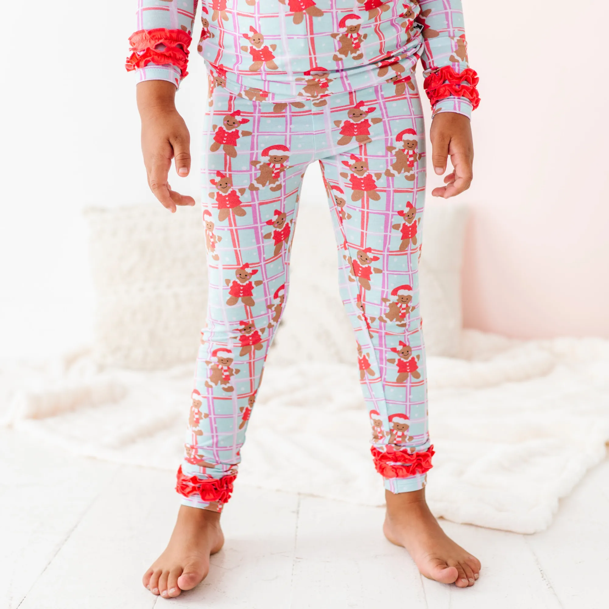 Ginger All The Way Ruffle Pajamas