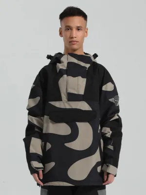 Gsou Snow Ink Camouflage Insulated Snow Jacket - Men's