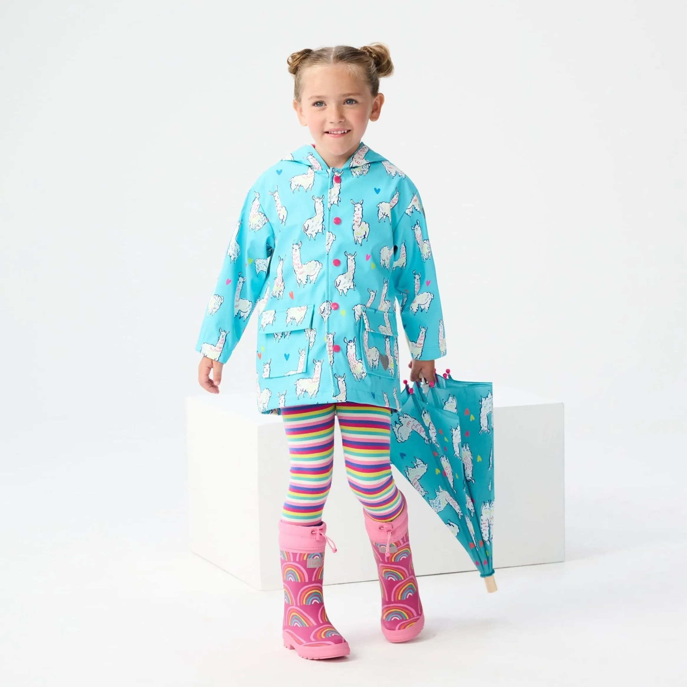 Hatley Adorable Alpacas Raincoat