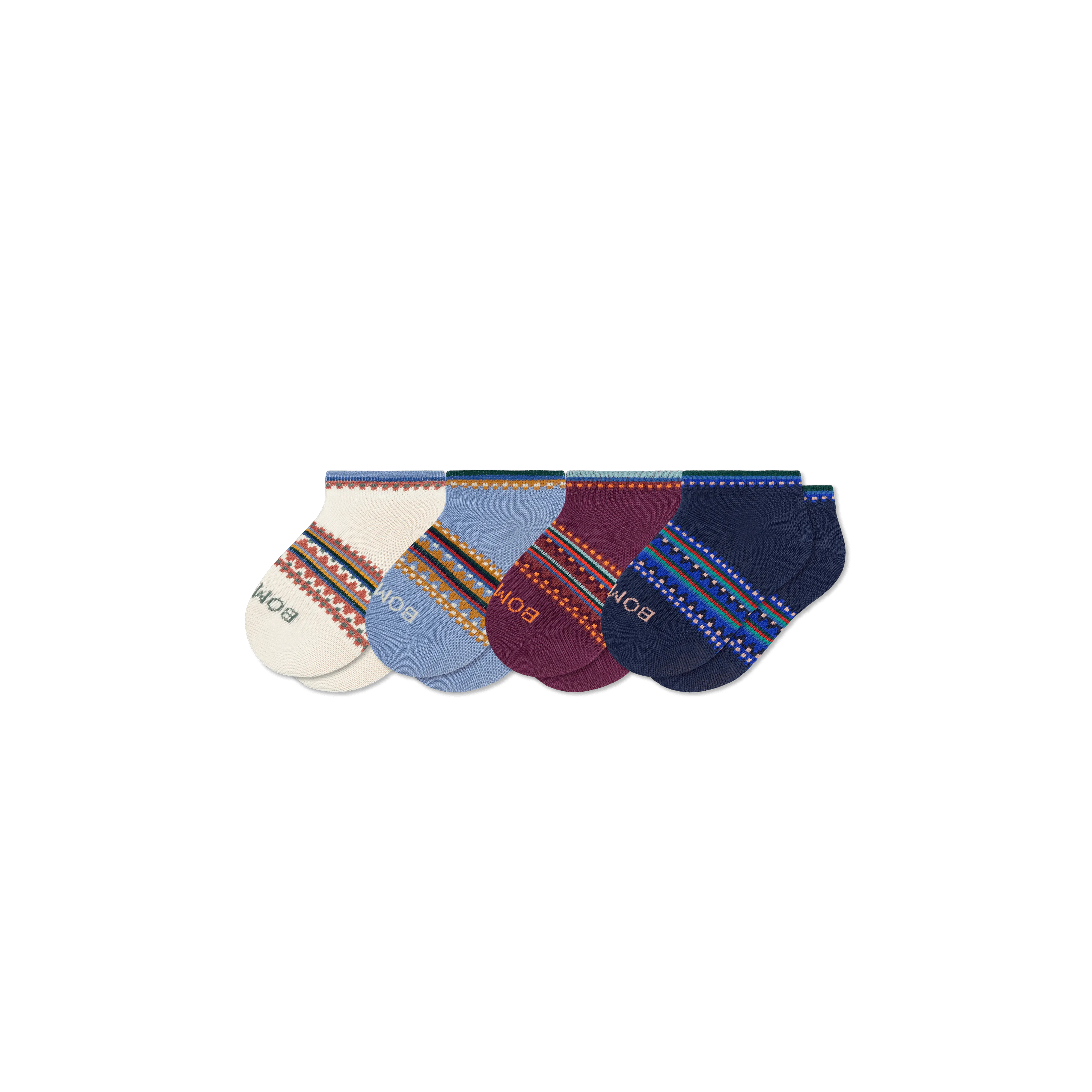 Junior Lightweight Ankle Socks 4-Pack