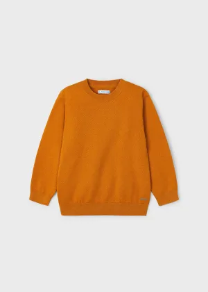 Lightweight Cotton Sweater, Carrot, 323