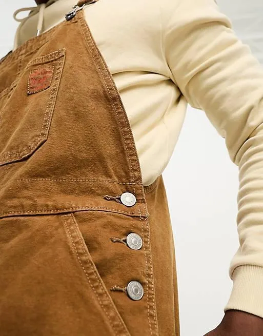 NWT-Levis Workwear Capsule Ginger Tan Overalls -Size XL