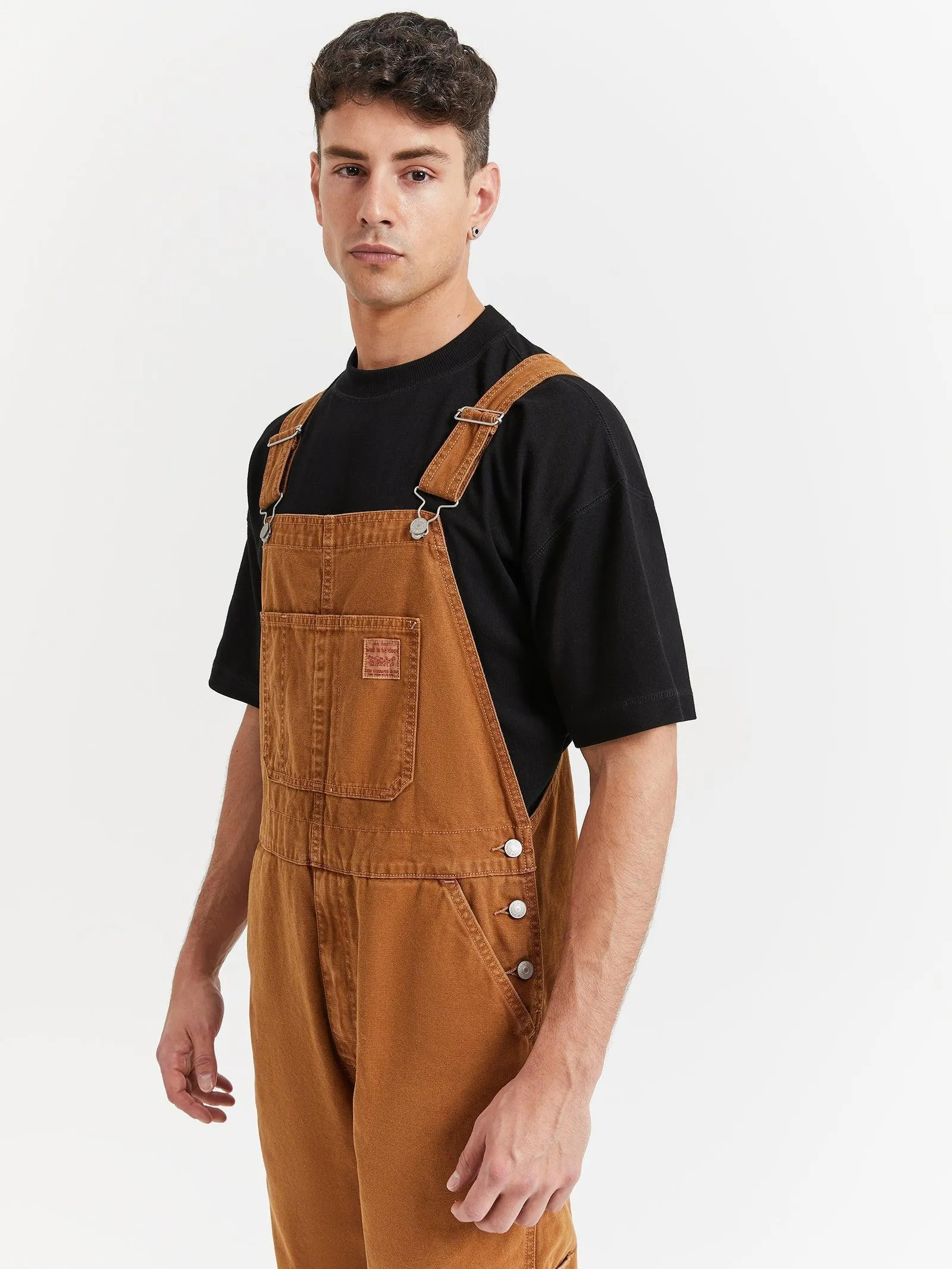 NWT-Levis Workwear Capsule Ginger Tan Overalls -Size XL