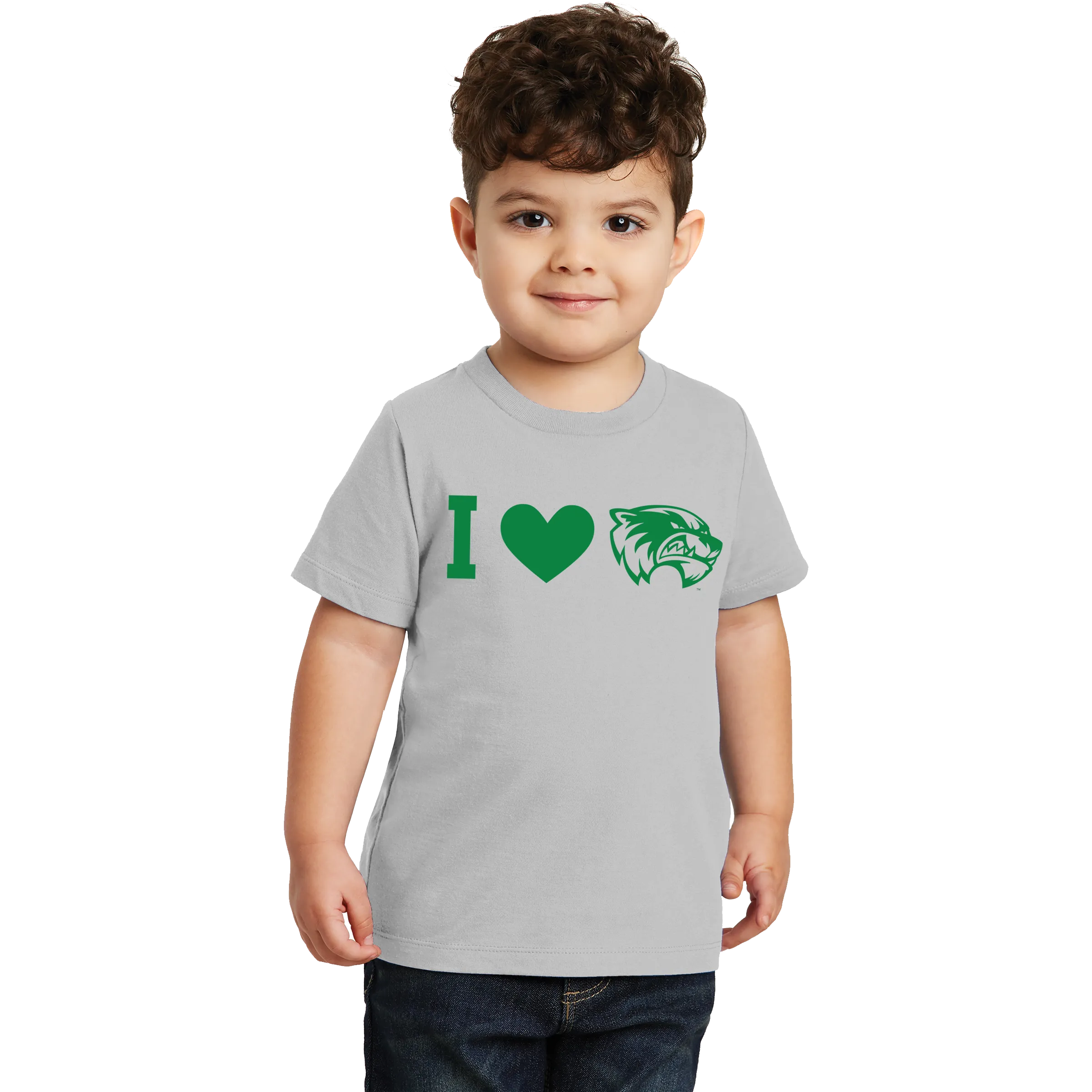 Port & Company Toddler Fan Favorite Tee- I Love Wolverines