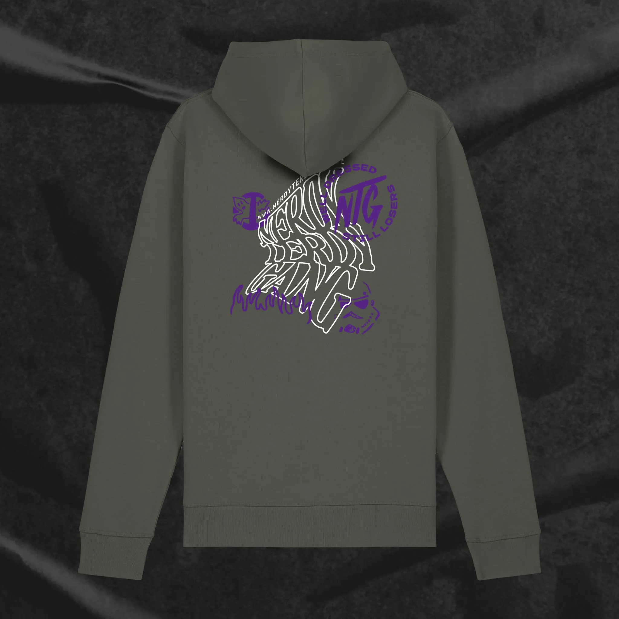 (Pre-Order) Warm Dressed - Still Losers Hoodie olive