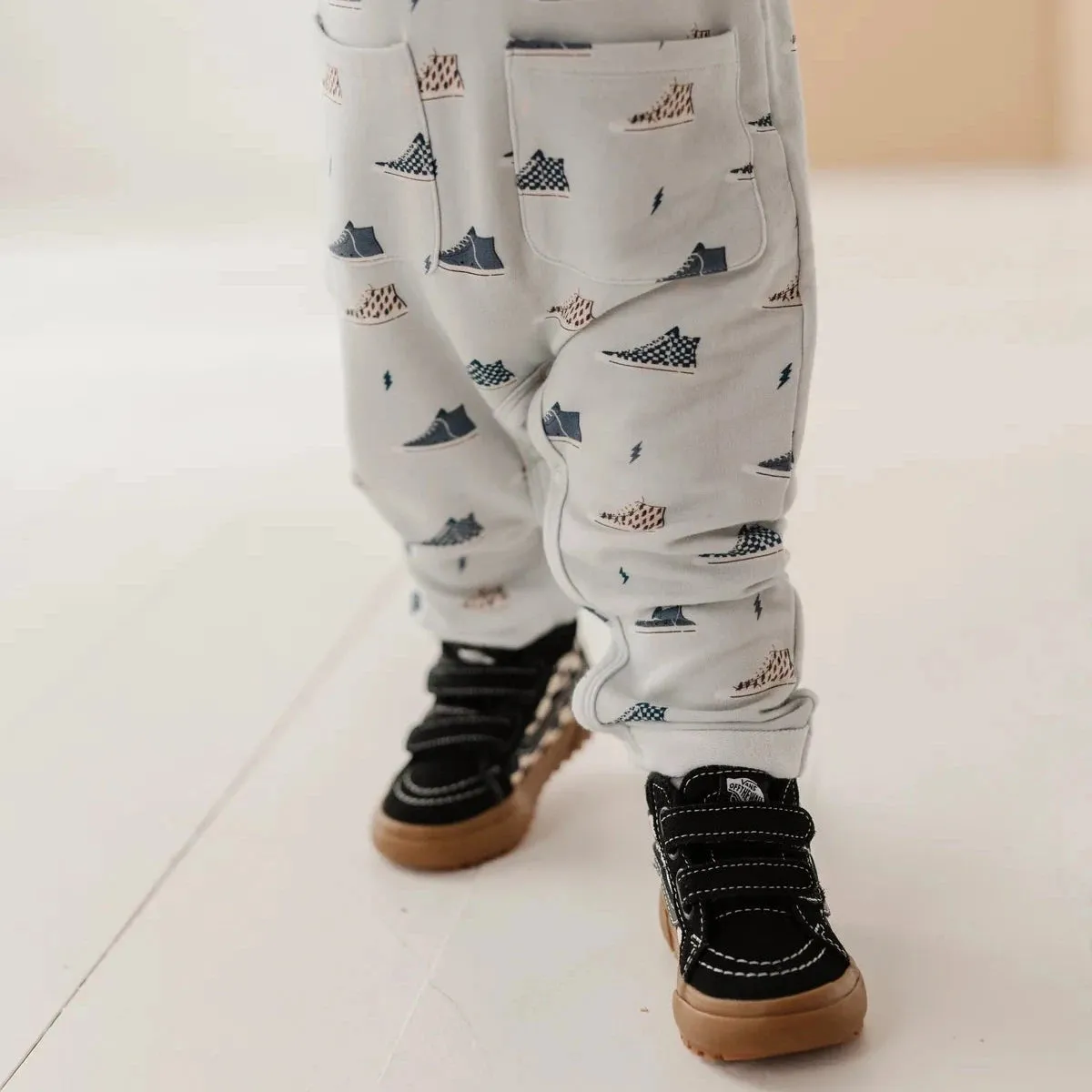 Sneakers Pocket Overalls