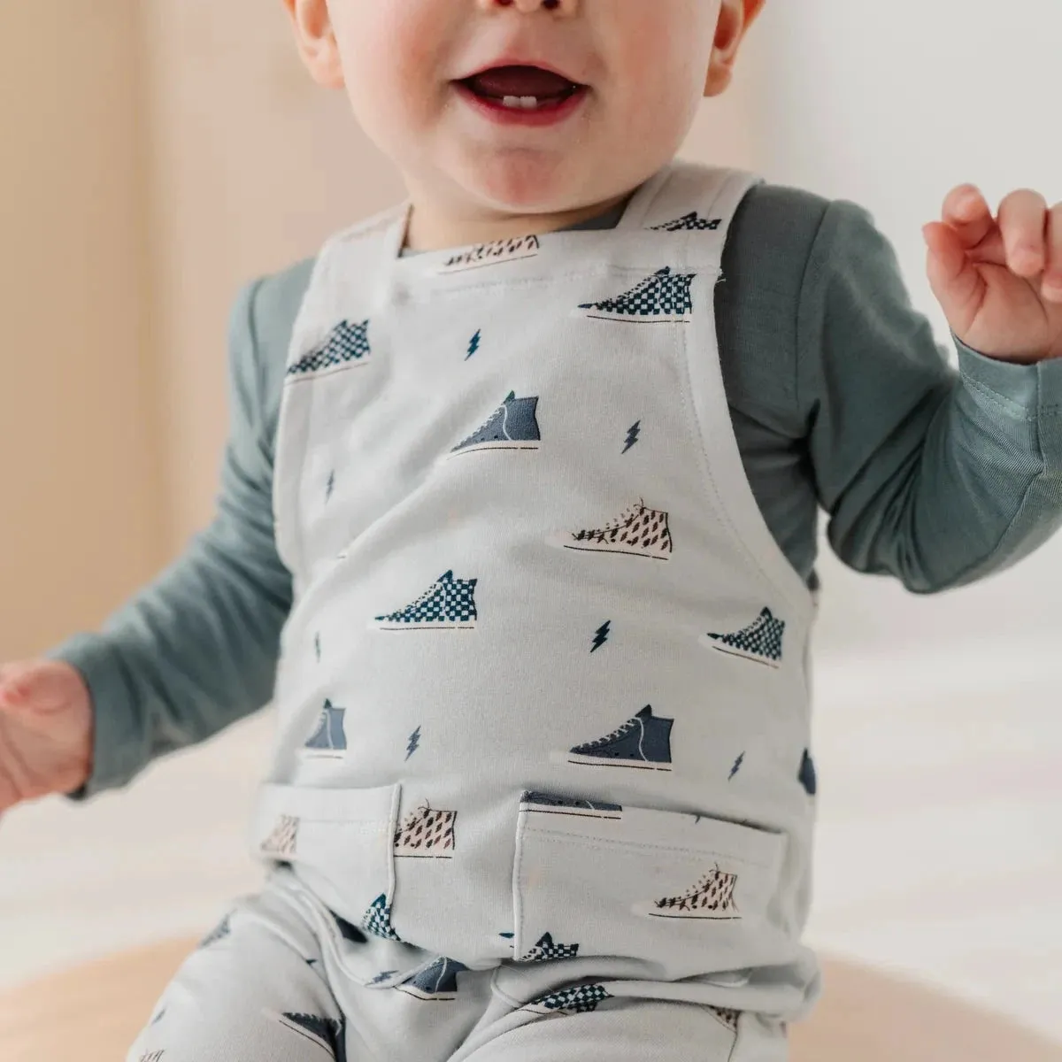 Sneakers Pocket Overalls