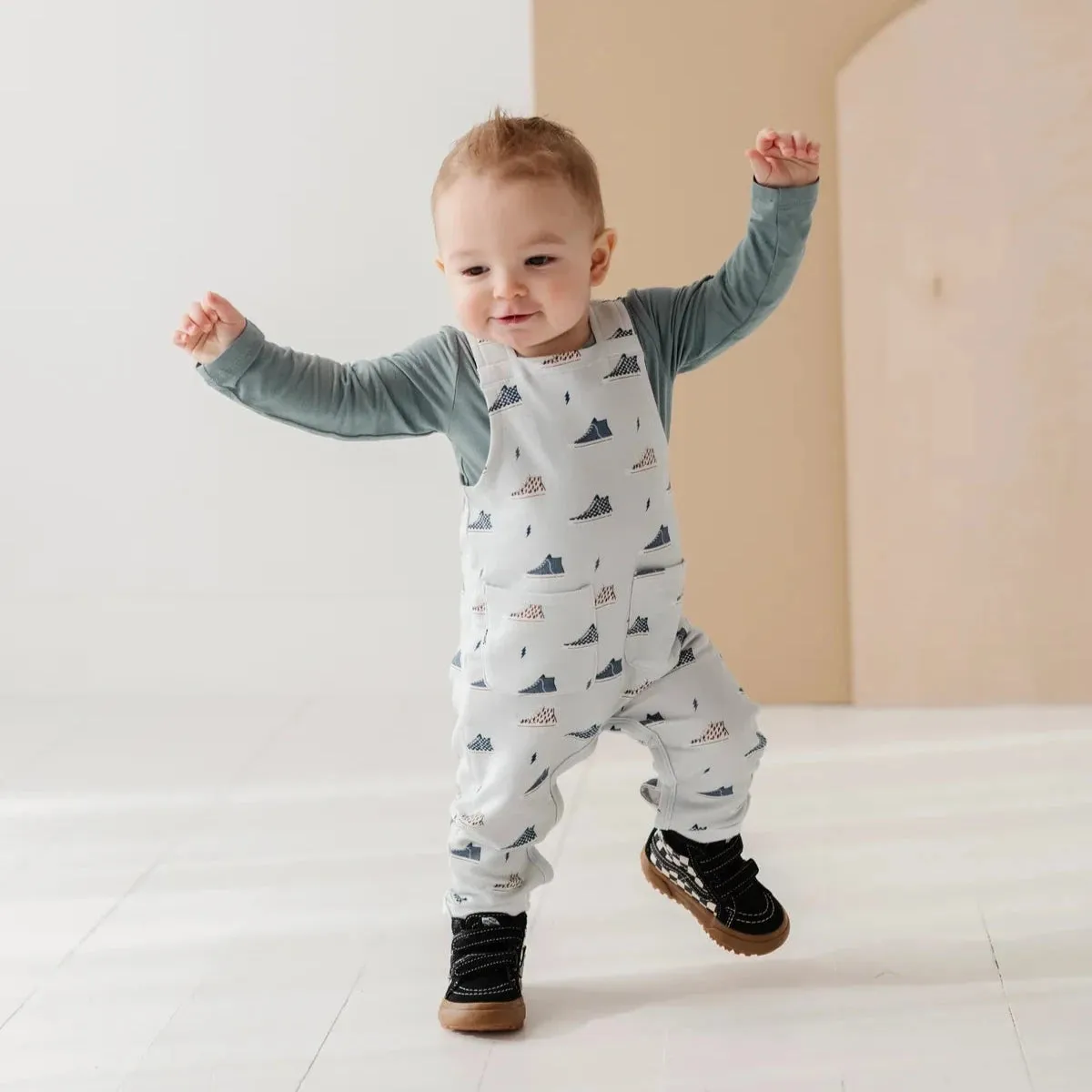 Sneakers Pocket Overalls