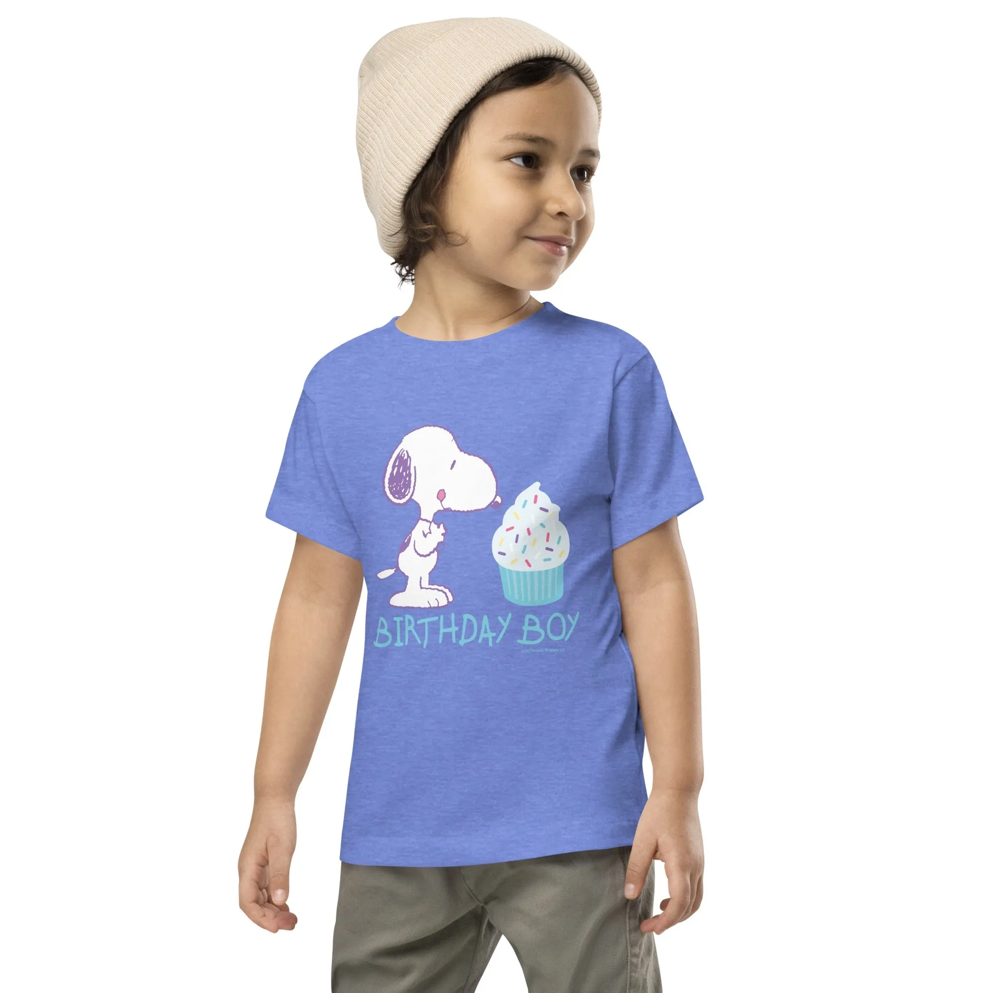 Snoopy Birthday Boy Toddler Tee