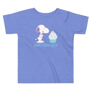 Snoopy Birthday Boy Toddler Tee