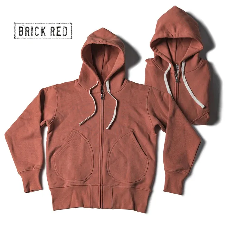 Solid Cotton Hooded Sweatshirts - Full Zip Hoodies for Men