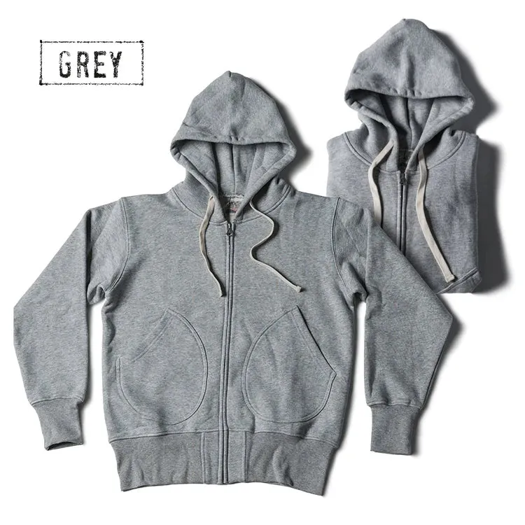 Solid Cotton Hooded Sweatshirts - Full Zip Hoodies for Men