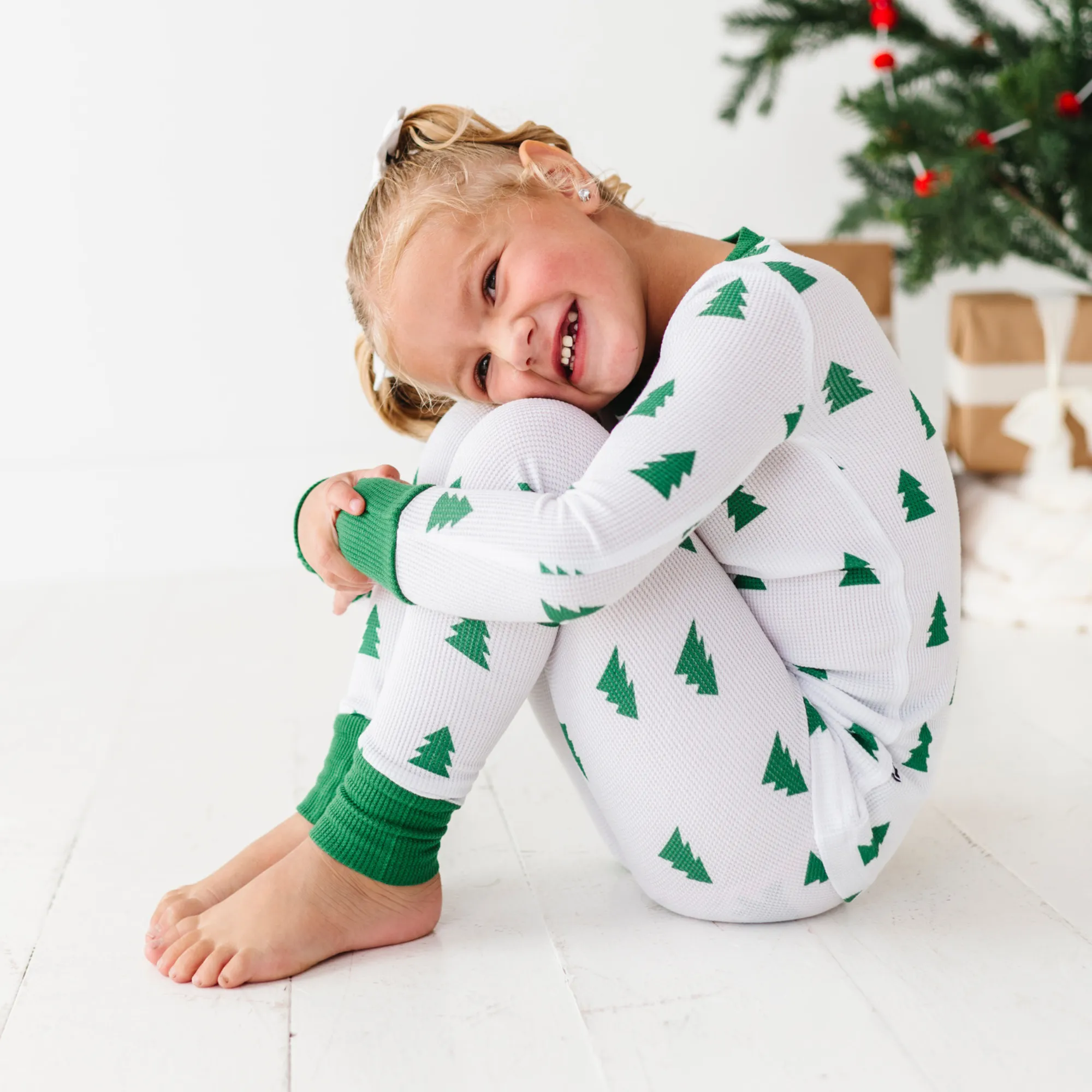 Such a Sap Waffle Knit Kids Pajamas