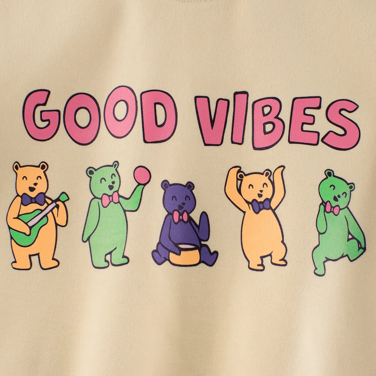 Toddler/Kid Good Vibes Bears Sweatshirt